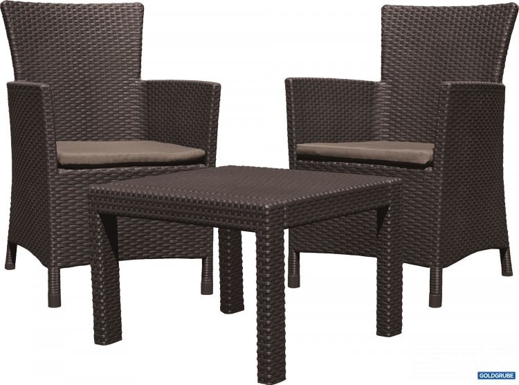 Artikel Nr. 354066: Keter Rosario Balcony set 2+1 - brown ALLIBERT