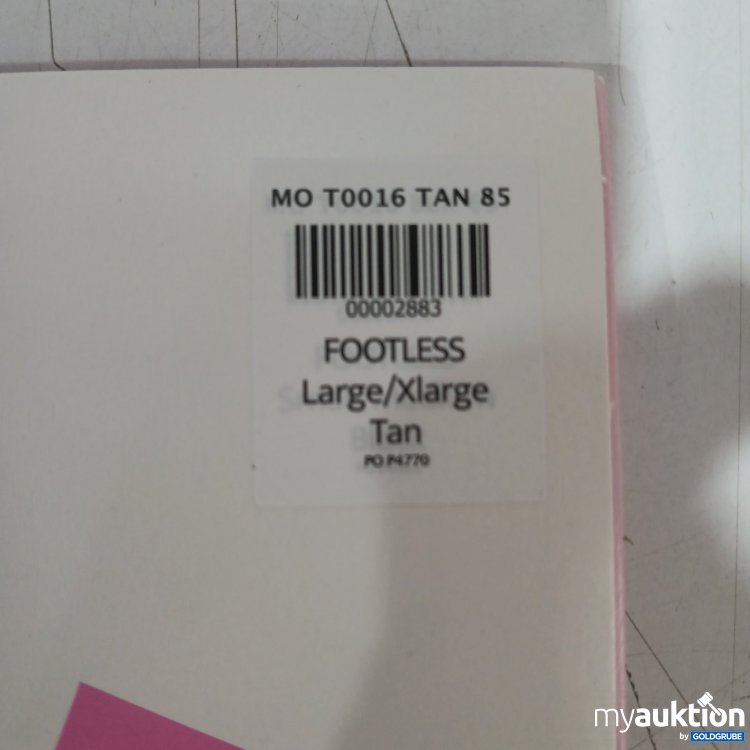 Artikel Nr. 472066: Move Dance Footless Microfibre Tights Large/Xlarge Tan