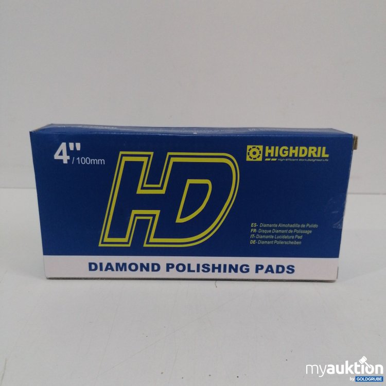 Artikel Nr. 860066 Artikel Nr. 860066: Highdrill Diamond Polishing Pads 4"/100mm