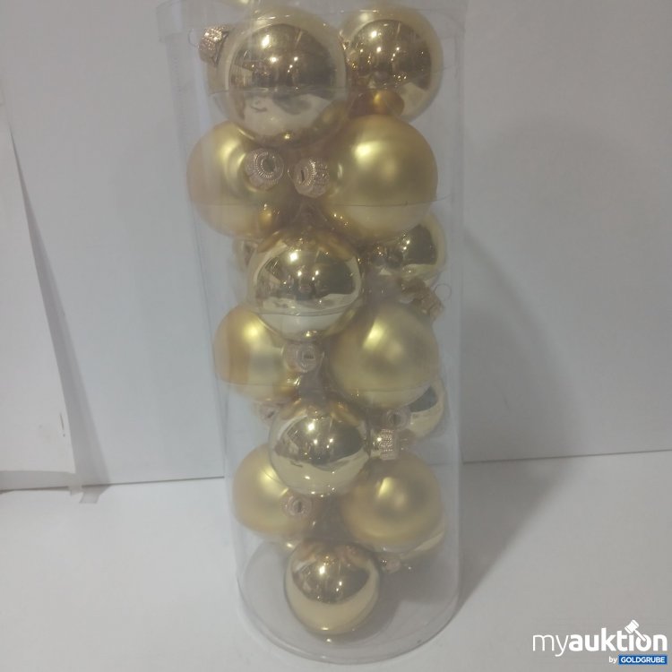 Artikel Nr. 912066 Artikel Nr. 912066: Weihnachtskugeln Gold
