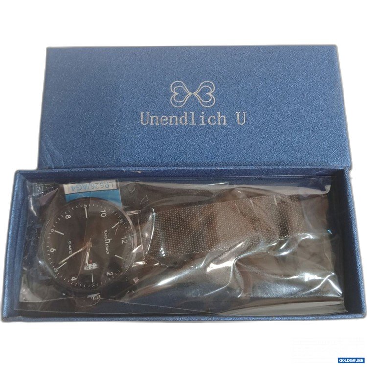 Artikel Nr. 919066: Unendlich U Armbanduhr Edelstahl