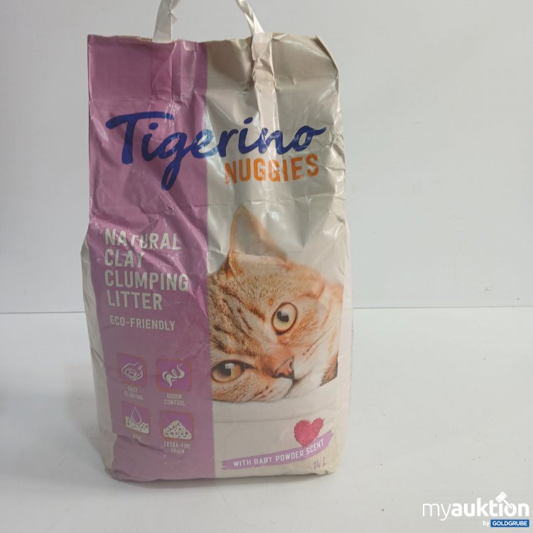 Artikel Nr. 951066: Tigerino Nuggies Natural Clay clumping litter 14L