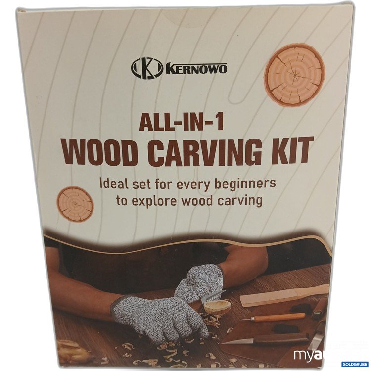 Artikel Nr. 967066: Kernowo All in1 Wood Carving Kit 