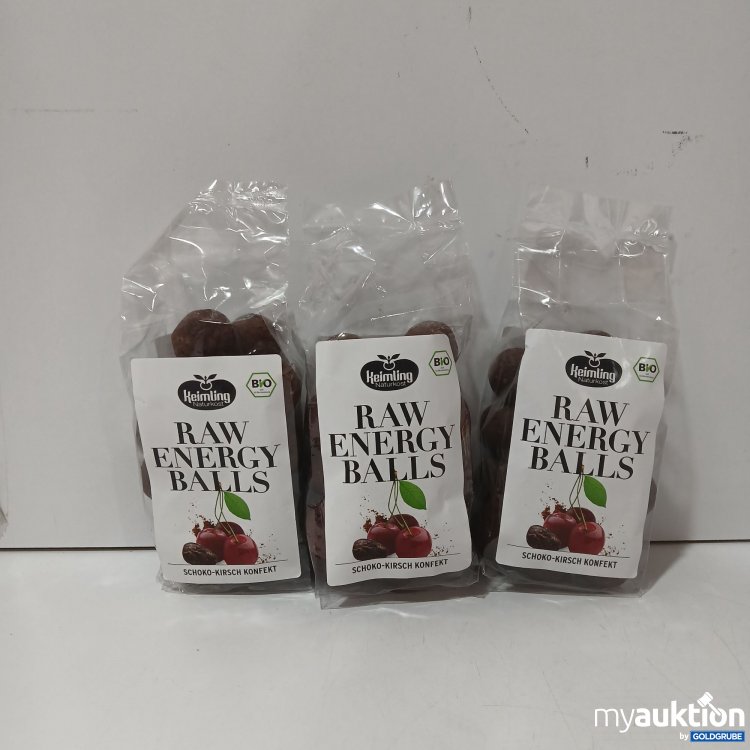 Artikel Nr. 972066: Keimling Naturalkost Raw Energy Balls Kirsche 3×200g