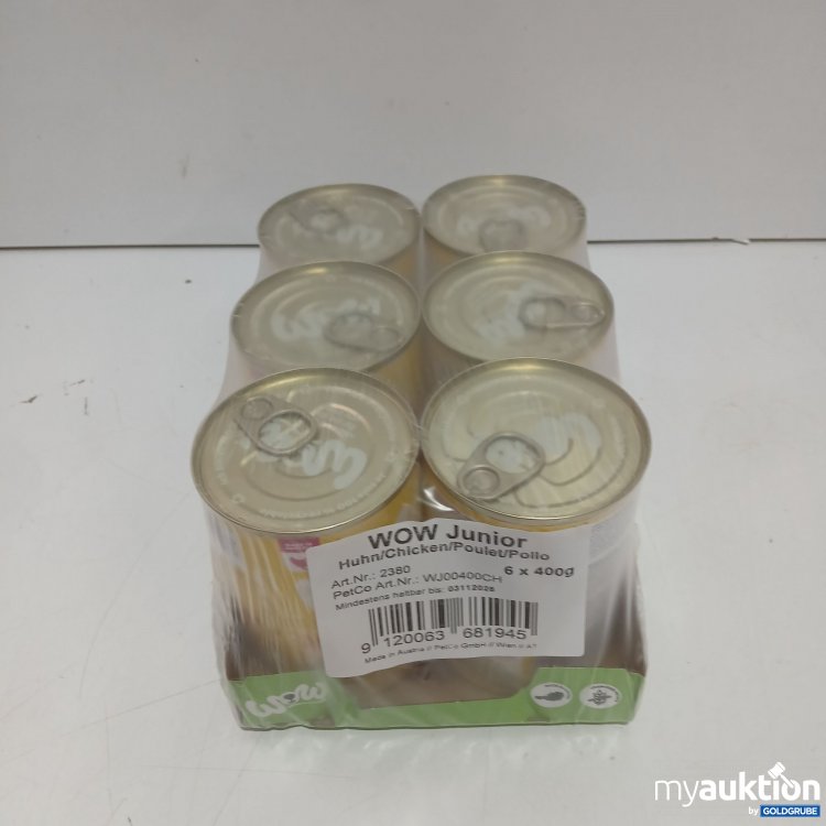 Artikel Nr. 987066: Wow Chicken Junior 6x400g 