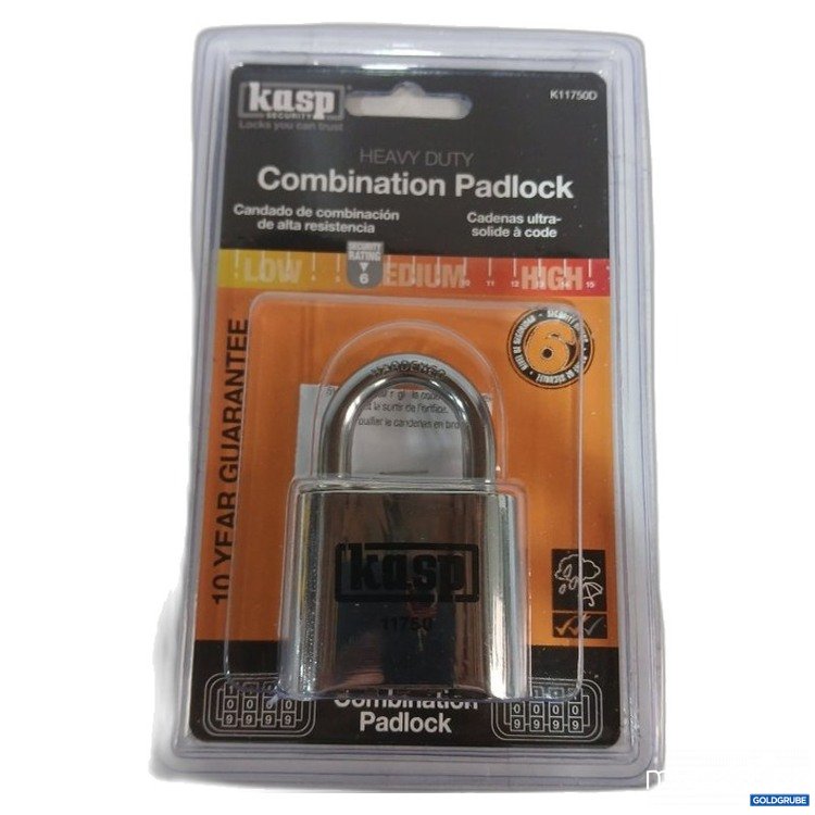 Artikel Nr. 472067 Artikel Nr. 472067: kasp Combination Padlock Heavy Duty