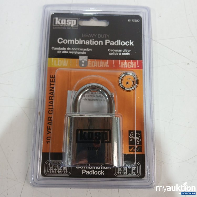 Artikel Nr. 472067 Artikel Nr. 472067: kasp Combination Padlock Heavy Duty