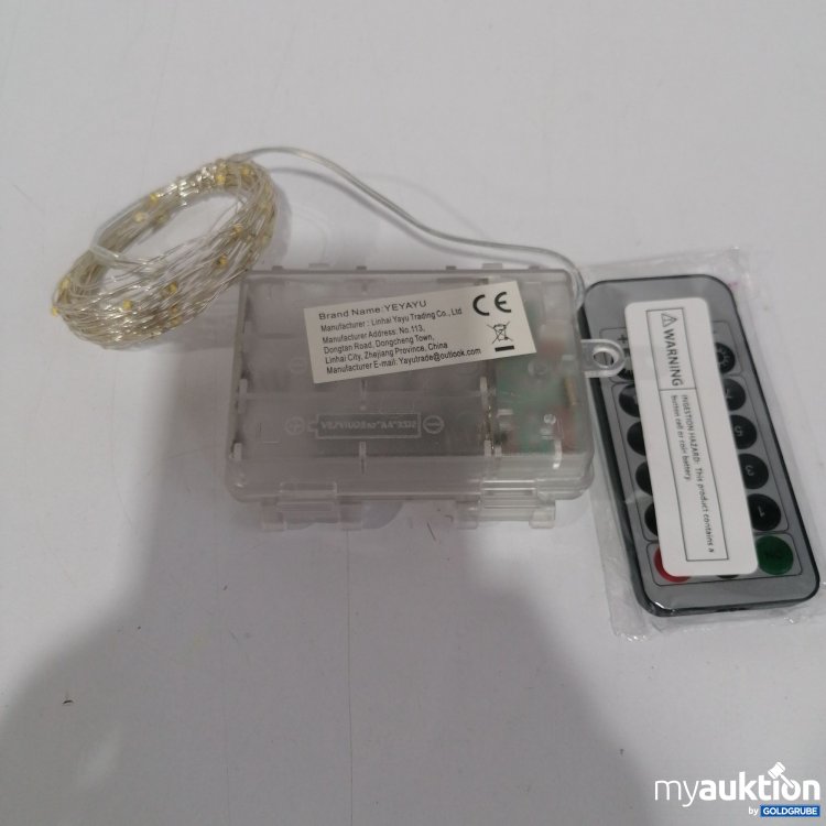 Artikel Nr. 848067 Artikel Nr. 848067: Yeyayu Lichterkette Batterie mit Fernbedienung