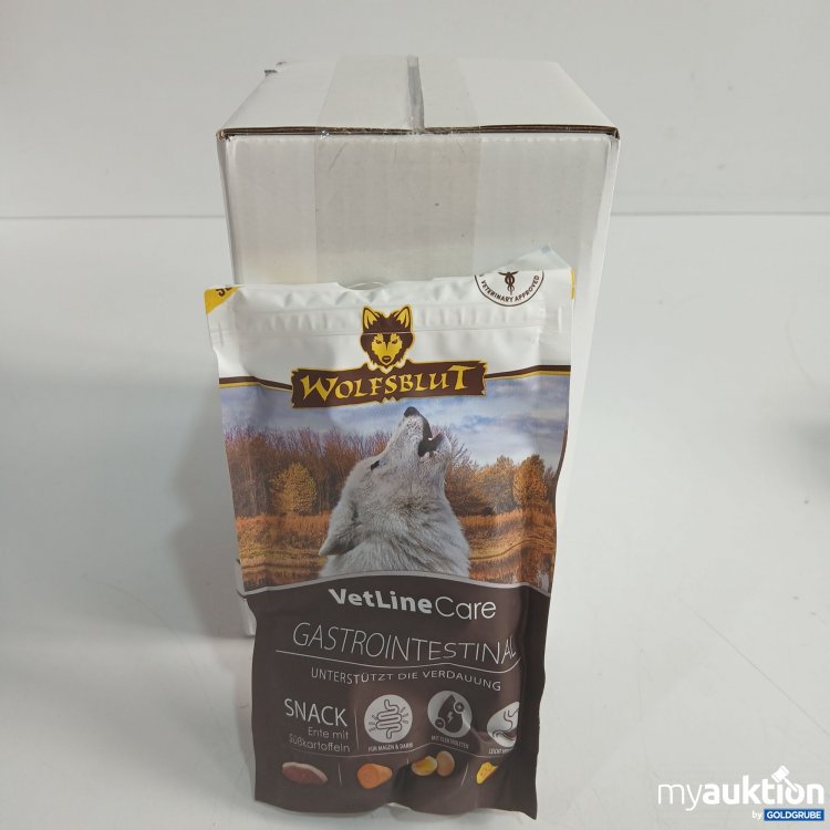 Artikel Nr. 858067 Artikel Nr. 858067: Wolfsblut VetLine Snack Ente mit Süßkartoffeln 8x100g