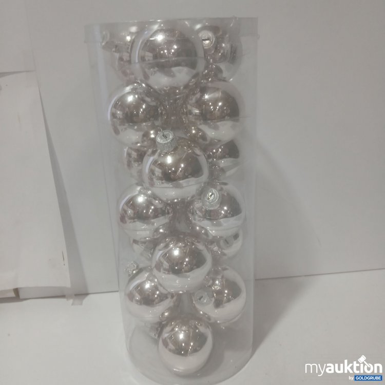 Artikel Nr. 912067 Artikel Nr. 912067: Weihnachtskugeln Silber