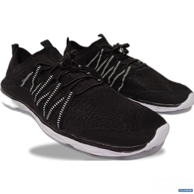 Artikel Nr. 914067: Crane Sneaker aus Mesh-Material, Gr.43, Memory Foam-Einlegesohlen, schwarz