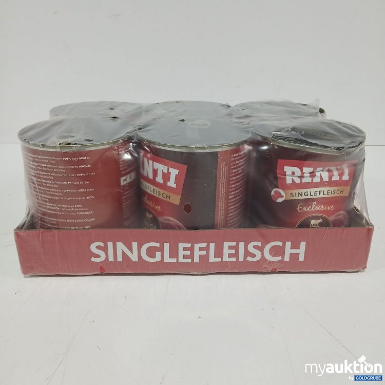 Artikel Nr. 939067 Artikel Nr. 939067: Rinti Kennerfleisch Ziege Pur 6x800g