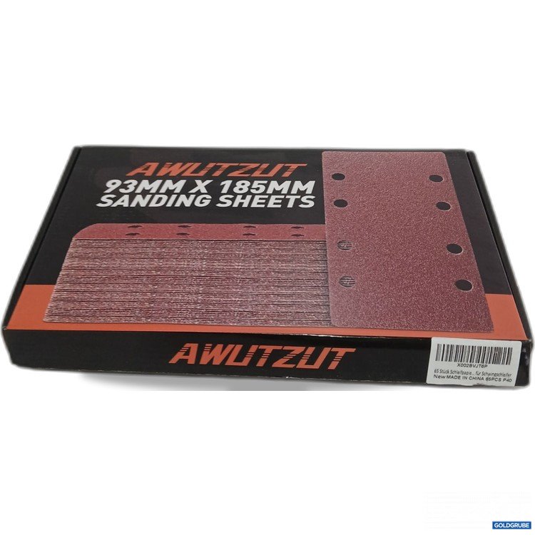Artikel Nr. 967067: Awlitzut Schleifenpapier 65stk 93mmx185mm