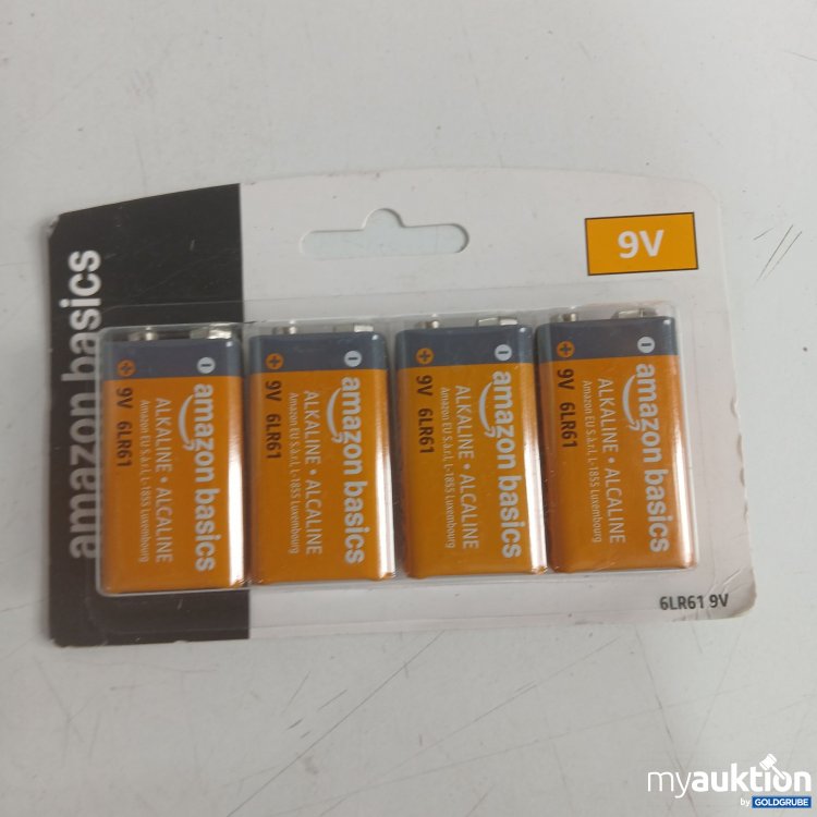 Artikel Nr. 981067 Artikel Nr. 981067: Amazon Basics 9V 6LR61 4Pack