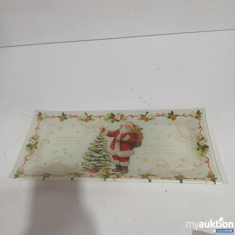 Artikel Nr. 994067 Artikel Nr. 994067: Magic Christmas Fine quality glass tray 36x17cm