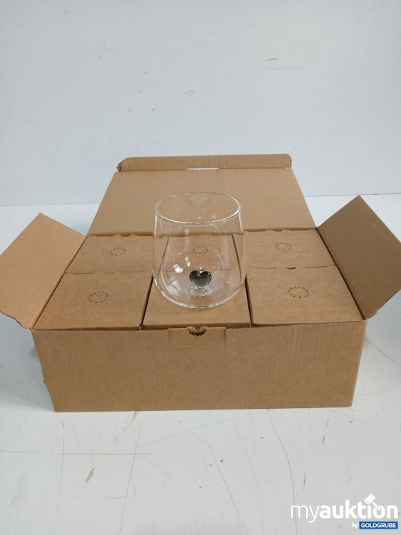 Artikel Nr. 996067: EULENSCHNITT Glas mit schwarzem Herz 6x