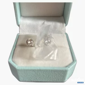 Auktion KRK&Co Ohrstecker  S925 Moissanite