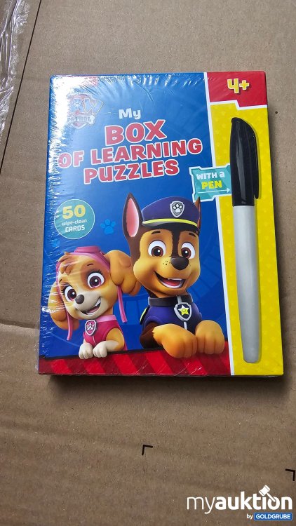 Artikel Nr. 394068 Artikel Nr. 394068: Paw Patrol Box of Learning Puzzles