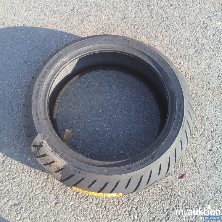 Artikel Nr. 441068 Artikel Nr. 441068: Continental 190/55 ZR 17 M/C 75W TL ContiRoad Attack4