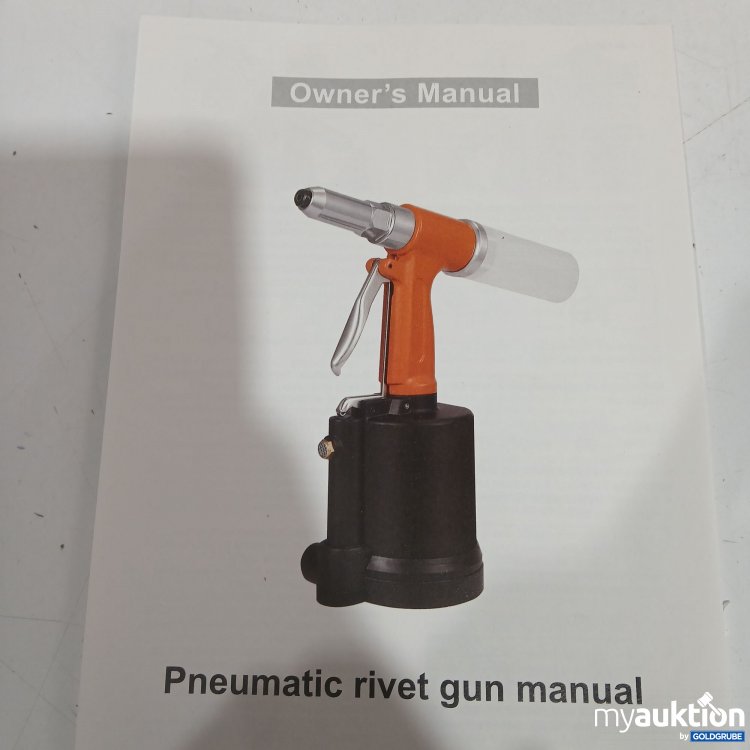 Artikel Nr. 443068: Pneumatic rivet gun manual 