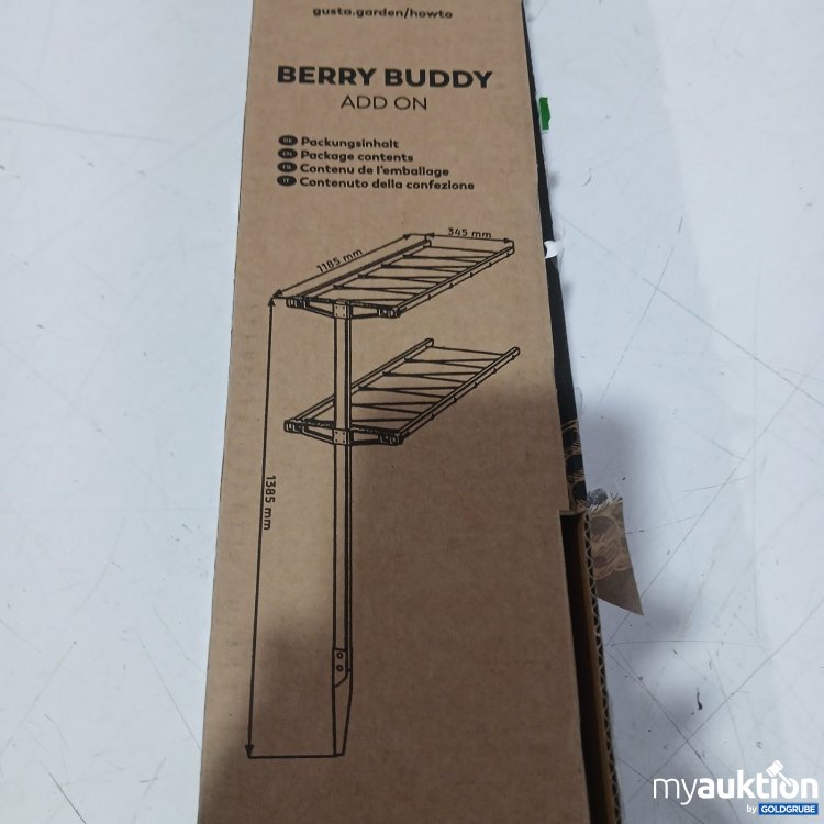 Artikel Nr. 467068 Artikel Nr. 467068: Berry Buddy Add On Pflanzregal 1385 mm x 345mmx1185mm