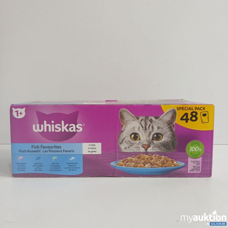 Artikel Nr. 858068 Artikel Nr. 858068: Whiskas Fish Favourites 1+ 48Pack