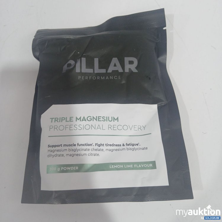 Artikel Nr. 861068: Pillar Triple Magnesium Professional Recovery Lemon Lime Flavour 200g