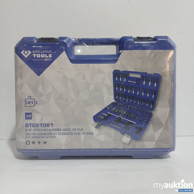 Artikel Nr. 865068: Brilliant Tools 3/8" Steckschlüssel Satz 61tlg. BT021061