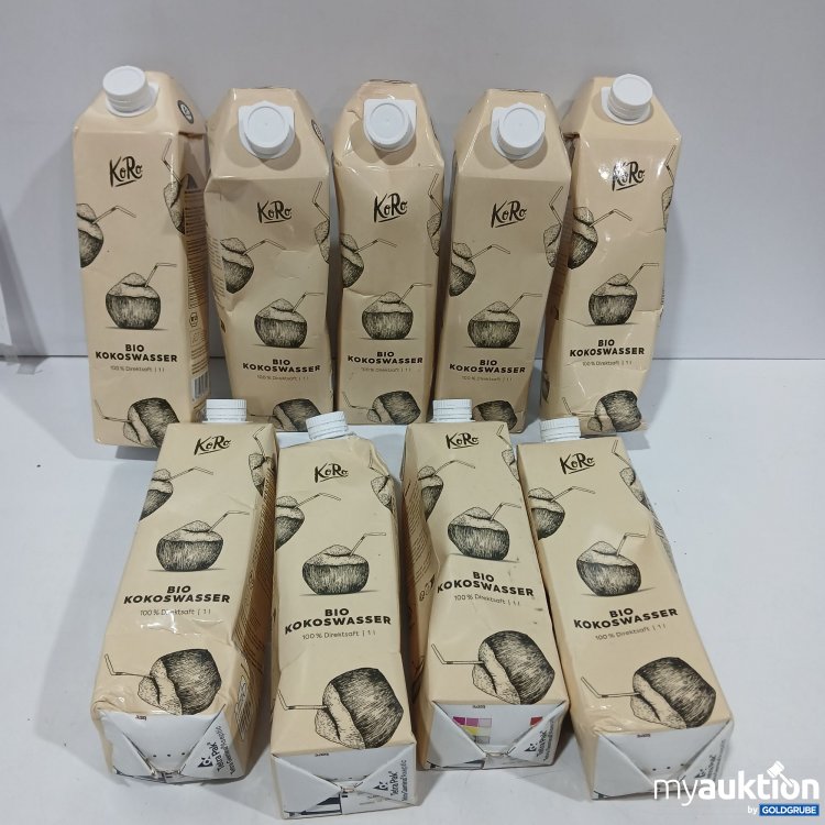 Artikel Nr. 869068: KoRo Bio Kokoswasser 9x1l 