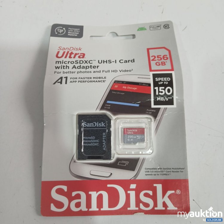 Artikel Nr. 964068: SanDisk Ultra microSDXC UHS-I Card 256 GB