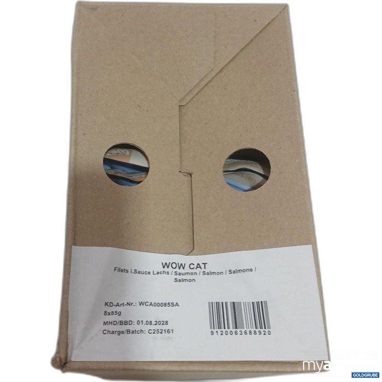 Artikel Nr. 987068: Wow Cat Filets Sauce Lachs 8x85g