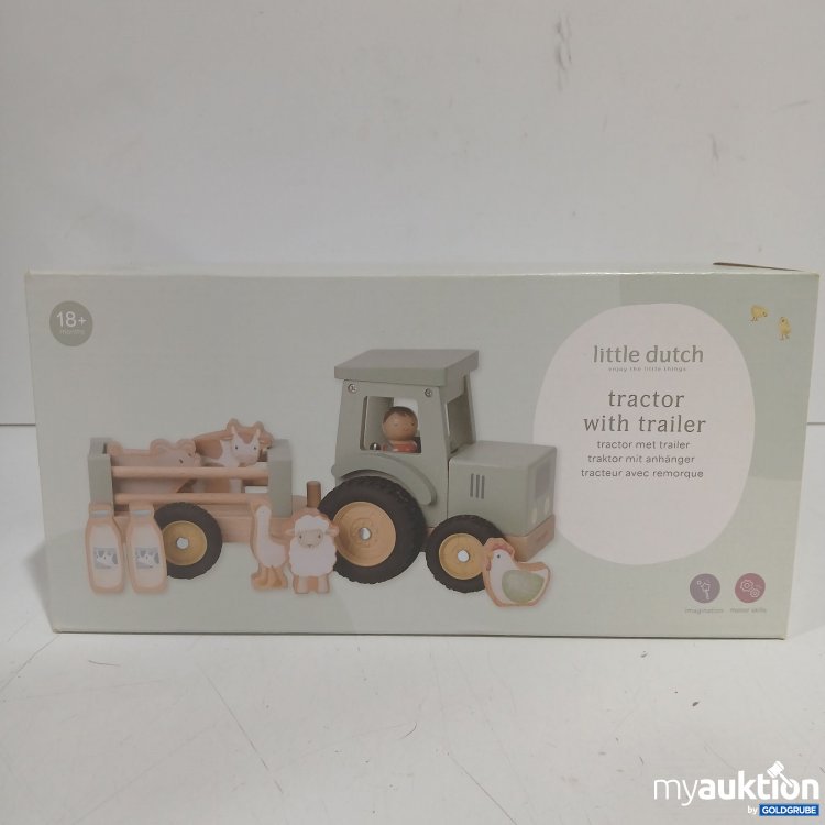 Artikel Nr. 994068: Little dutch Tractor with Trailer 18+ months 