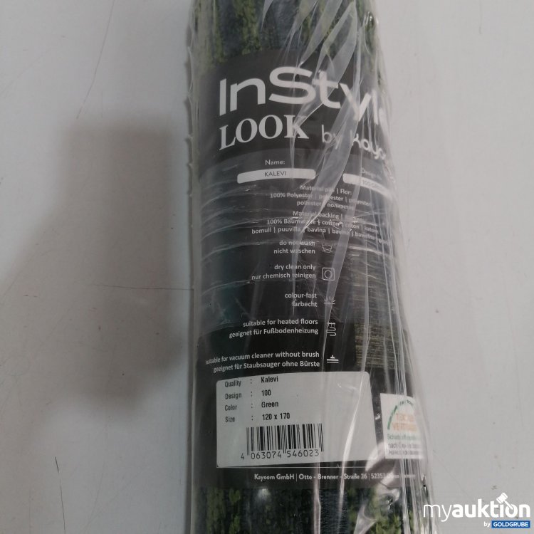 Artikel Nr. 439069: Instyle Look by Kayoom 100, 120x170 cm, grü/grau 