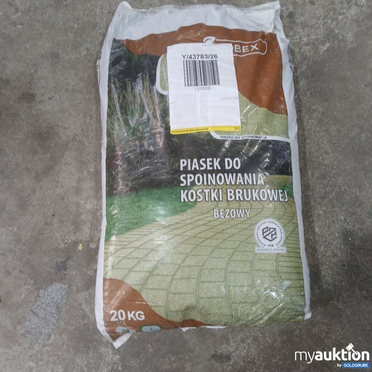 Artikel Nr. 469069 Artikel Nr. 469069: Sand zum Verfugen von Pflastersteinen Beige 20kg