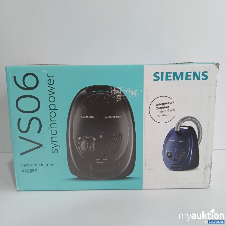 Artikel Nr. 832069: Siemens vacuum cleaner Bagged VS06 