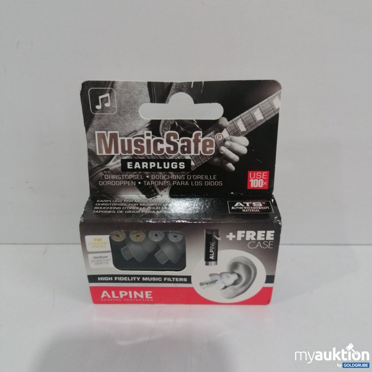 Artikel Nr. 860069 Artikel Nr. 860069: Alpine Music Safe Earplugs