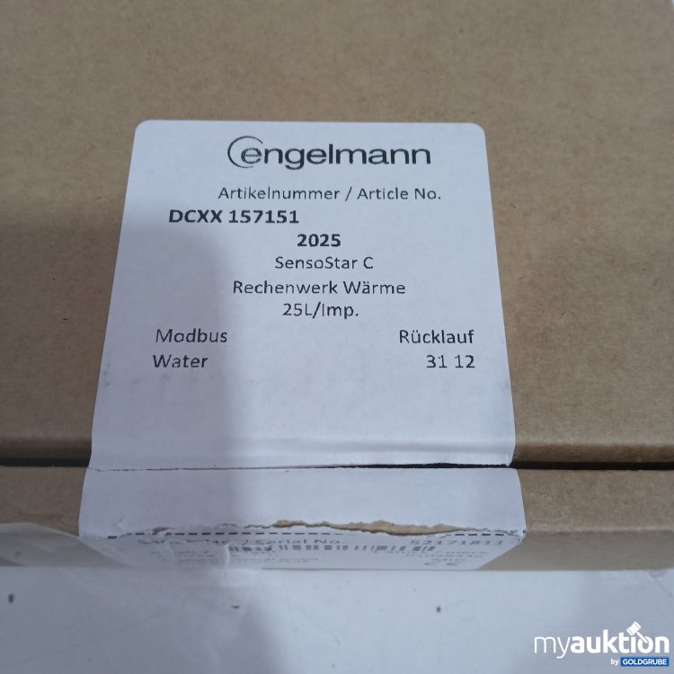 Artikel Nr. 882069: Engelmann SensoStar C Rechenwerk Wärme 25L/lmp. 