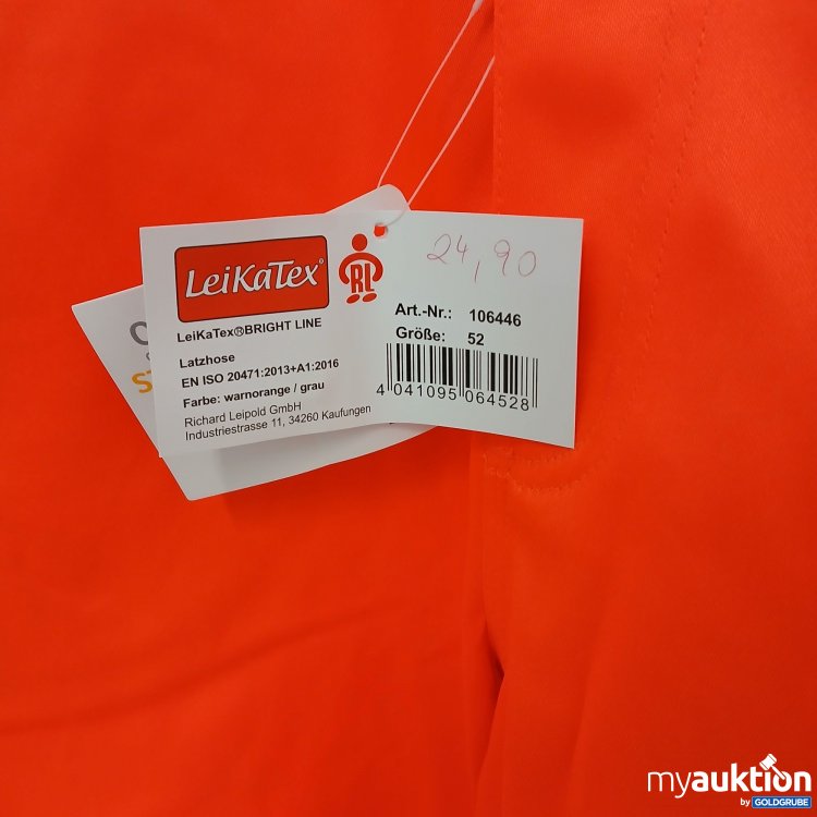 Artikel Nr. 908069: Leikatex Latzhose