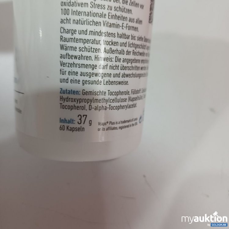 Artikel Nr. 971069 Artikel Nr. 971069: BIOGENA Vitamin E natural vegan Kapseln 37g