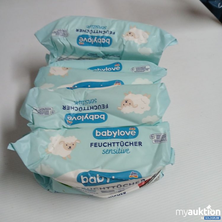 Artikel Nr. 978069 Artikel Nr. 978069: babylove Feuchttücher sensitive 4x80 Stück