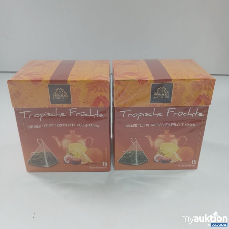 Artikel Nr. 399070: Bardollini Tropische Früchte 2er Pack x 15 Teebeutel 