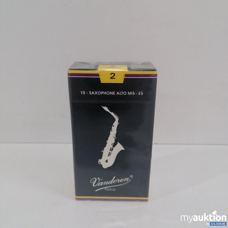 Artikel Nr. 860070 Artikel Nr. 860070: Vandoren Paris 10-Saxophone Alto Mib-Eb, 2 SR212