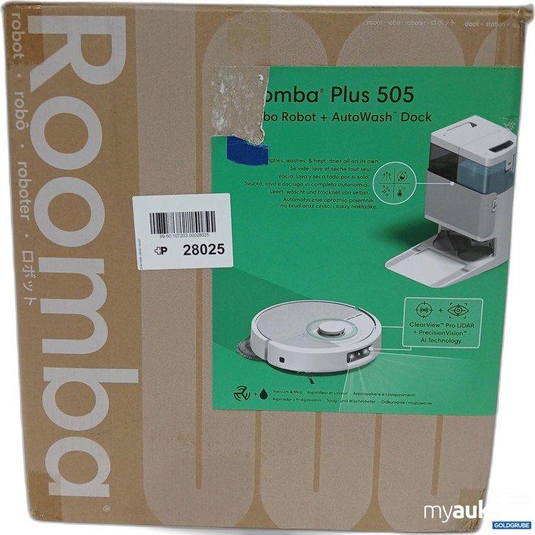 Artikel Nr. 915070: Romba Plus 505 Combo Robot + Auto Wash Dock 