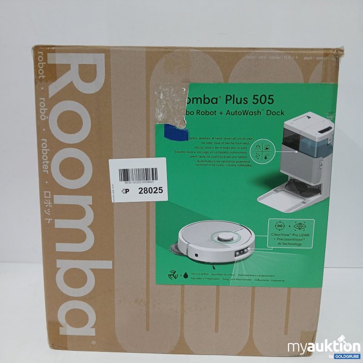 Artikel Nr. 915070: Romba Plus 505 Combo Robot + Auto Wash Dock 