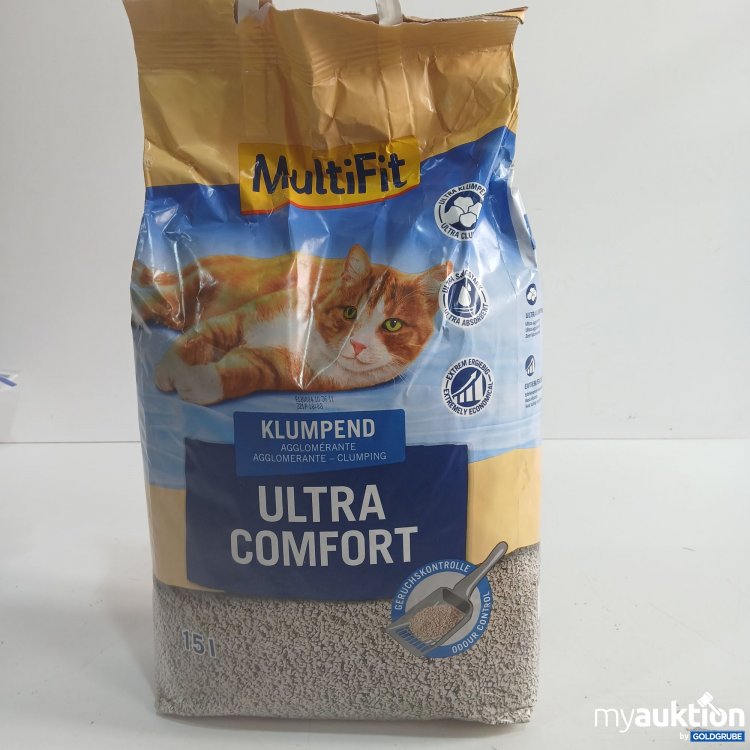 Artikel Nr. 951070: Multifit Klumpend Ultra Comfort Katzenstreu 15L