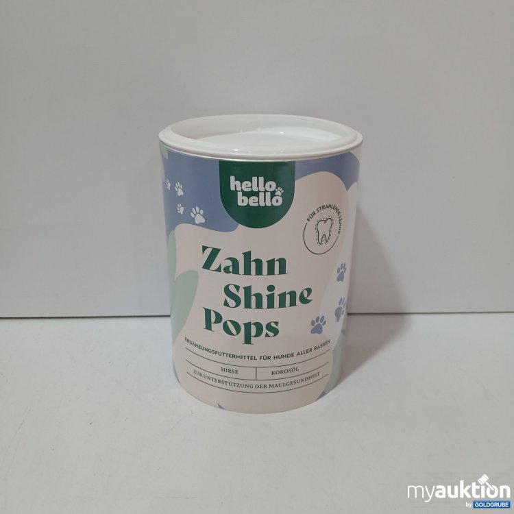 Artikel Nr. 957070 Artikel Nr. 957070: Hello Bello Zahn Shine Pops je 200g