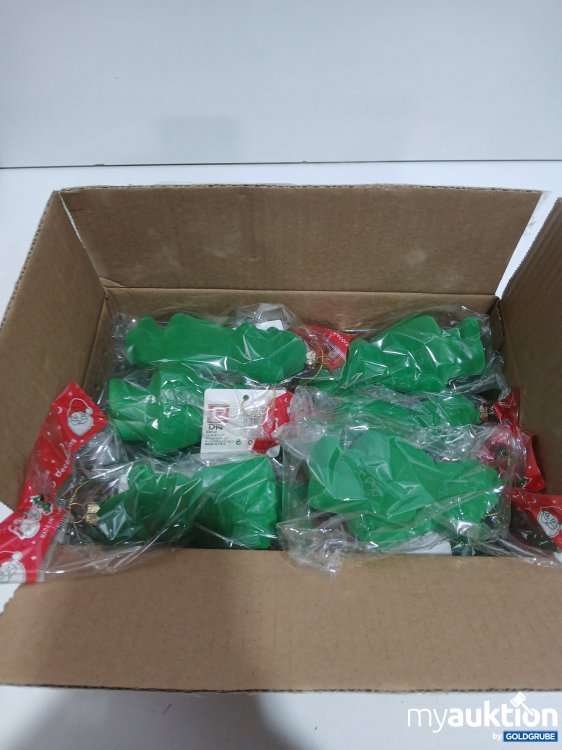 Artikel Nr. 960070: DRF Plastik Baumschmuck Bären Grün 12 Stk