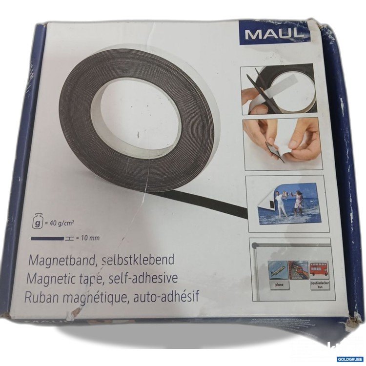 Artikel Nr. 964070 Artikel Nr. 964070: MAUL Magnetband selbstklebend 10 mm x 10m