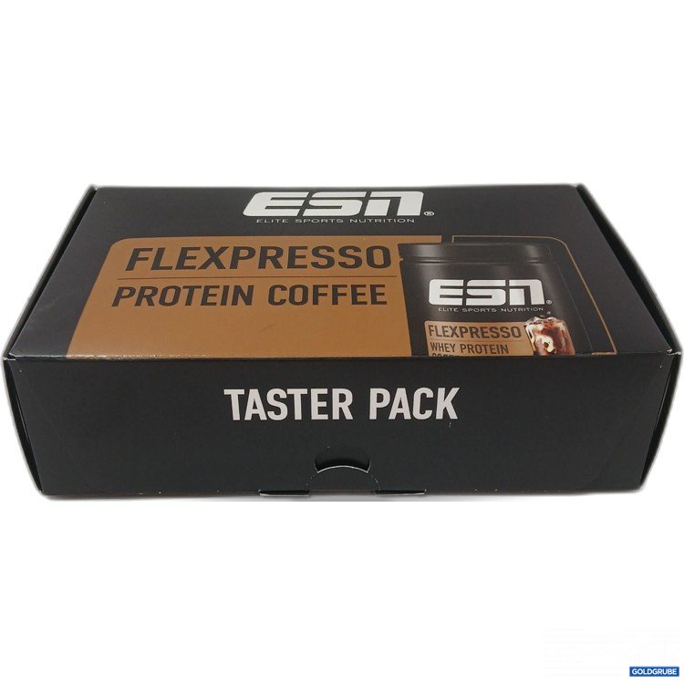 Artikel Nr. 972070 Artikel Nr. 972070: ESN Flexpresso Protein Coffee Taster Pack 150g