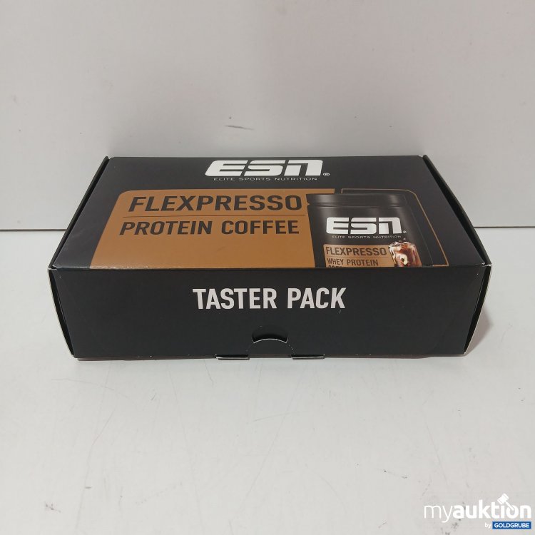 Artikel Nr. 972070 Artikel Nr. 972070: ESN Flexpresso Protein Coffee Taster Pack 150g